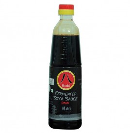 Hachi Fermented Soya Sauce Dark   Bottle  600 grams